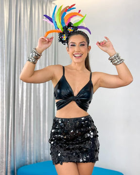 Conjunto Carnaval Glamuor - 4 peças